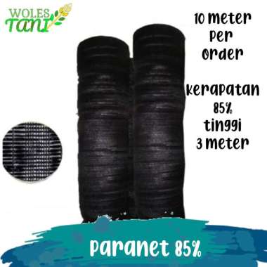 Paranet Shading Net 85 Persen Tinggi 3 Meter harga Per 10 Meter Multicolor