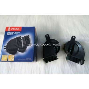 Denso Klakson Mobil - Klakson Motor Black