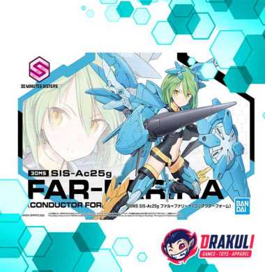 BANDAI Plamo 30MS SIS-Ac25g FAR-Farina Conductor Foam