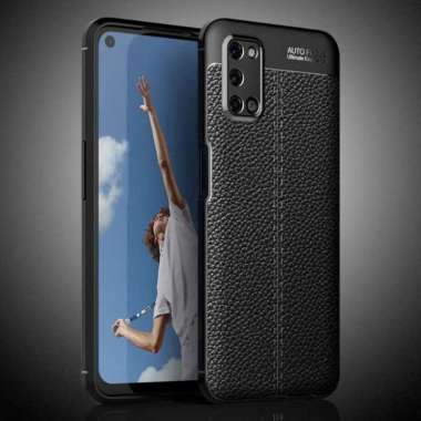 Case Auto Focus Softcase Casing for Oppo A52 - Hitam - Hitam -