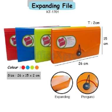 Expanding File / Map Sekat / Expanding Dokumen File 1701 / Map File Orange