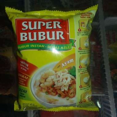 super bubur instan 1pcs abon