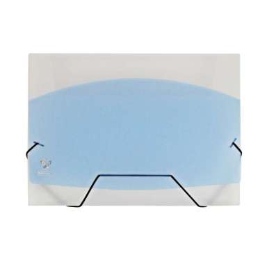 EAGLE FILES Carry File Carry Case Box Map Plastik Tenteng Folio Two Tone BIRU