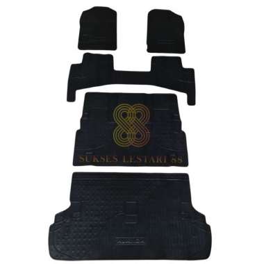 Karpet Karet Lantai Mobil Full Set New Avanza