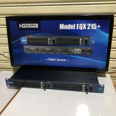 Equaliser HARDWELL EQX215+ Original Hardwell EQX 215+ ( 2 x 15 Band )