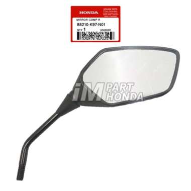 AHM 88210-K97-N01 Kaca Spion Kanan PCX 150 LED 2018 - 2020 HITAM