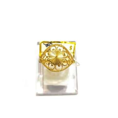 Cincin Stempel Krawang Emas Kuning 700