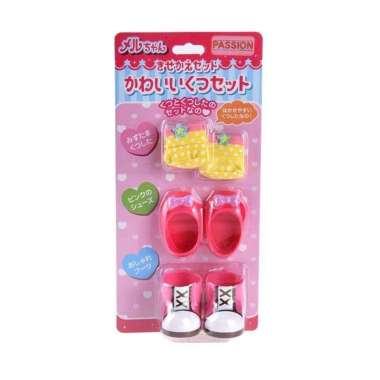 Mainan Anak Perempuan Mell Chan Shoes Set ( Pretty)