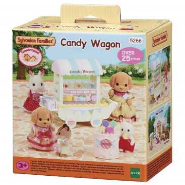 Mainan Koleksi Sylvanian Families Candy Wagon