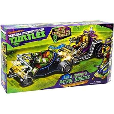 Mainan Koleksi Ninja Turtle Patrol ATV - Leo & Don Mainan Anak
