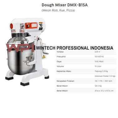 FOMAC DMX-B15A Dough Mixer With Cover - Mixer Kue - Mixer Adonan
