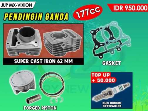 Blok Bore Up 62 mm Jupiter Mx King NVL NVA R15 Xabre BRT