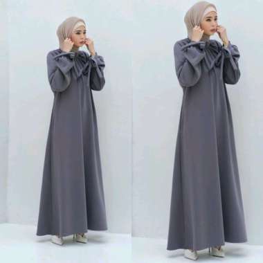 SNOEBEL BATIQUE- JTR JAVINA DRESS GAMIS WANITA MUSLIM MODERN SHAKILLA MATT Semua Ukuran COLOUR2