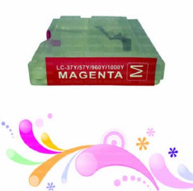 Brother Compatible InkjetEmpty Cartridge LC37 Y 57Y 960Y 1000Y MAGENTA Merah