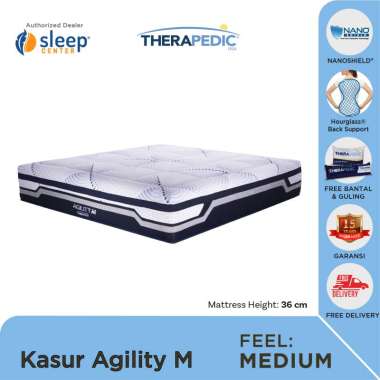 SC THERAPEDIC New Series Kasur Springbed Agility M (Mattress Only) 180 x 200