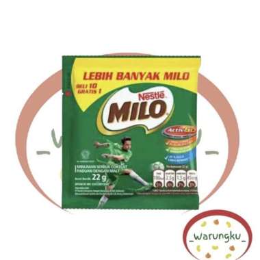 Promo Harga Milo ActivGo Reguler per 11 sachet 22 gr - Blibli