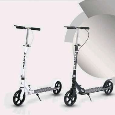 Scooter Anak Roda Dua Exotic ET HB 513 Skuter Dewasa HB513 Rem Tangan HB-513 Putih