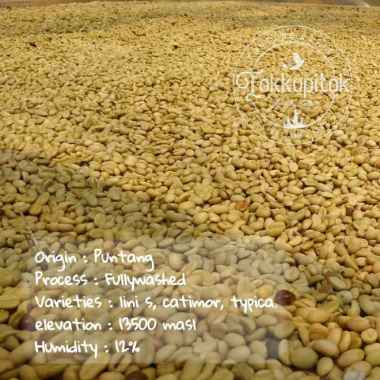 Machiato Biji kopi / green bean arabika puntang full wash - 0,5kg 1kg