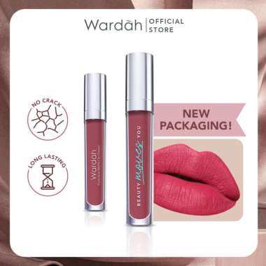 EXCLUSIVE MATTE LIP CREAM WARDAH LIQUID LIP CREAM WARNA INTENSE DAN TAHAN LAMA SPEACHLESS