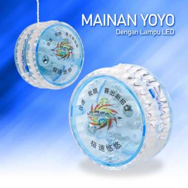 Mainan Yoyo Dengan Lampu LED/ METAL Bearing Blazing Teens yoyo LED
