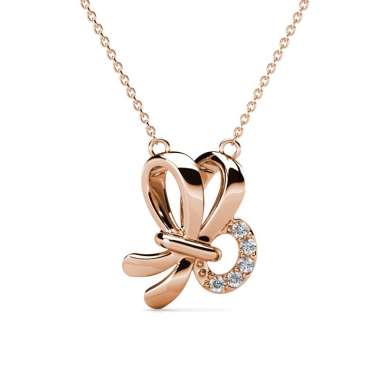 Posie Pendant - Gelang Crystal by Her Jewellery Rose Gold