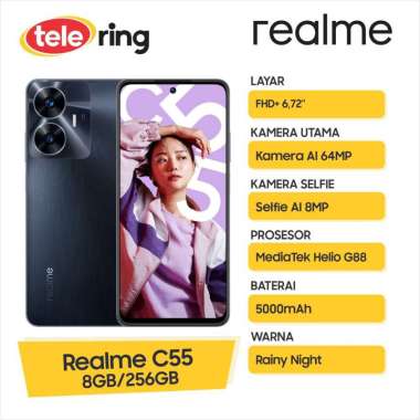 Realme C55 8/256GB Black