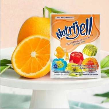 Nutrijell Regular sachet 15gr. Nutrijell orange. Nutrijell jeruk