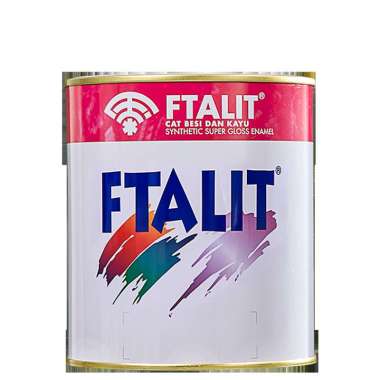 Kansai Paint Ftalit Cat Kayu dan Besi [20kg] White Glossy -