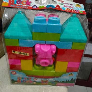 Mainan Lego Besar Rumah Anak Baru Sni