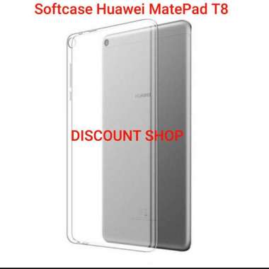 Huawei MatePad T8 Softcase Silicone Cover Casing Bening - transparan -