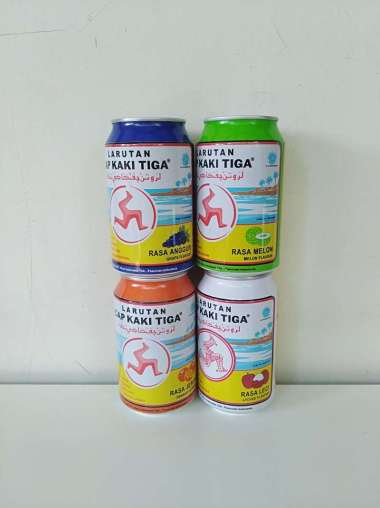 Larutan Cap Kaki Tiga Kaleng 320 ml