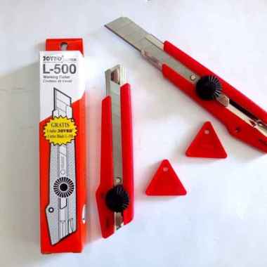 CUTTER JOYKO L500 (PCS) MERAH