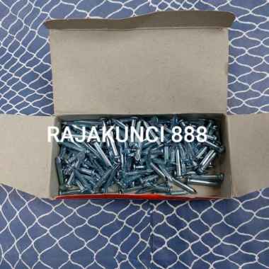 Paku beton 1in / Paku beton 2.5cm / Paku beton / Paku tembok gemuk 1in UKURAN 2.5 CM PUTIH