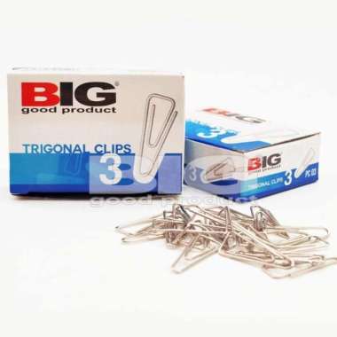 TRIGONAL CLIPS 3 BIRU PUTIH