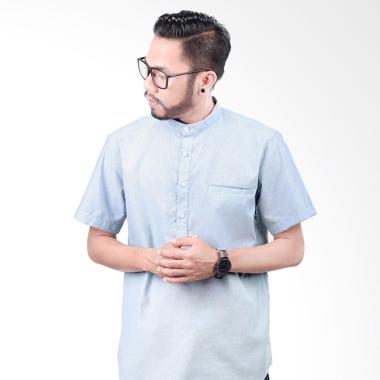Elevant Original Baju Koko Pria - Light Blue