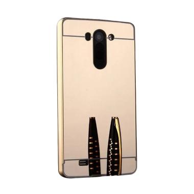 Jagostu Bumper Mirror Casing for LG G3 Stylus - Gold