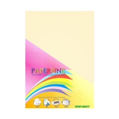 Paperfine Kertas HVS Warna - Cream [A3 / 500 Lembar] Cream