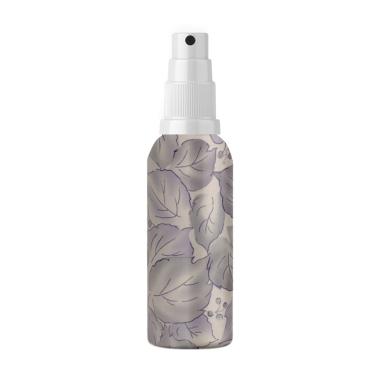 Akrilik Nano Motif Daun Ungu Water Spray
