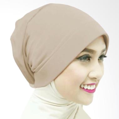Milyarda Naura Hijab Ciput - Coklat Muda