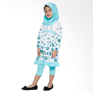 4 You Sweet Flower Moslem Long Dress - Tosca