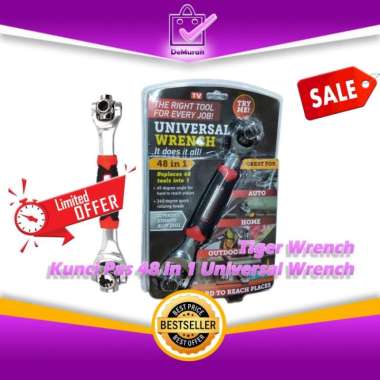 Kunci Pas Multifungsi 48 in 1 Tiger Wrench