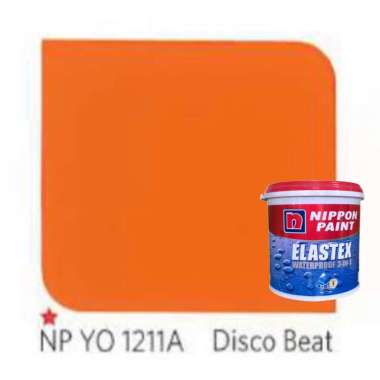 Cat Pelapis Anti Bocor Nippon Elastex 3-in-1 @4kg Disco Beat