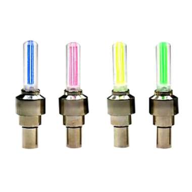 Tutup Pentil Ban Sepeda Mobil Led Merah