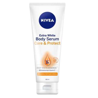 Promo Harga Nivea Body Serum Extra White Care & Protect 180 ml - Blibli