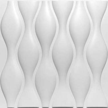 Wallpanel Interior Dinding PVC 3D Motif Wavy - D052