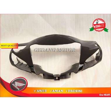 COVER BATOK DEPAN SUPRA FIT NEW ORIGINAL HONDA 53205-KTL-700FMB HItam