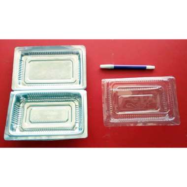 Plastik Mika Kemasan Kue dan Makanan Ukuran 3X (100 Pcs)