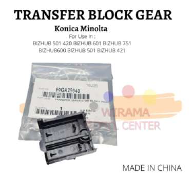 TRANSFER BLOCK REAR BIZHUB 501 601 421 500 420 Original