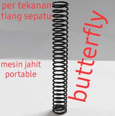 per tekanan tiang sepatu mesin jahit portable