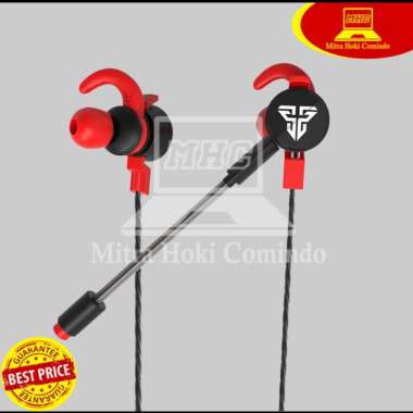 Earphone Gaming Fantech EG1 / Dual Mic Gaming Earphone Garansi